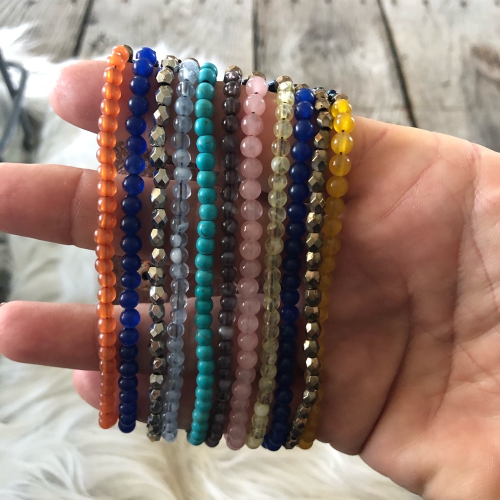 Boho, multi strand Plunder bracelet